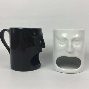 Gordon bleu set of 2 face mugs with cookie